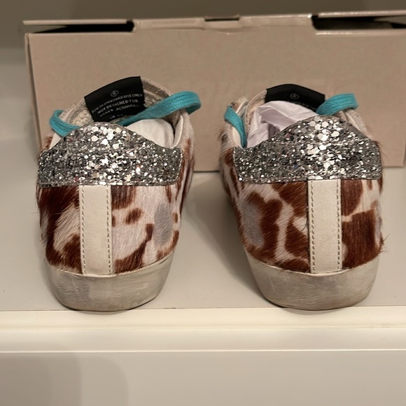 Golden goose sneakers Super star cow pony -metallic pink. Size 36. - Picture 6 of 11